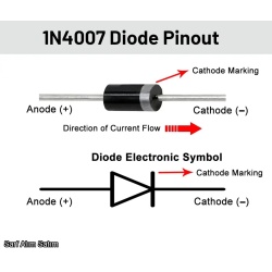 300 adet 1n4007 Diyot