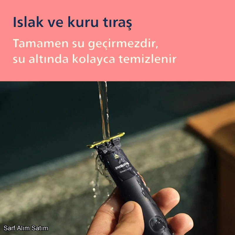 Philips One Blade Tıraş Makinesi Vücut & Yüz Sakal QP1624