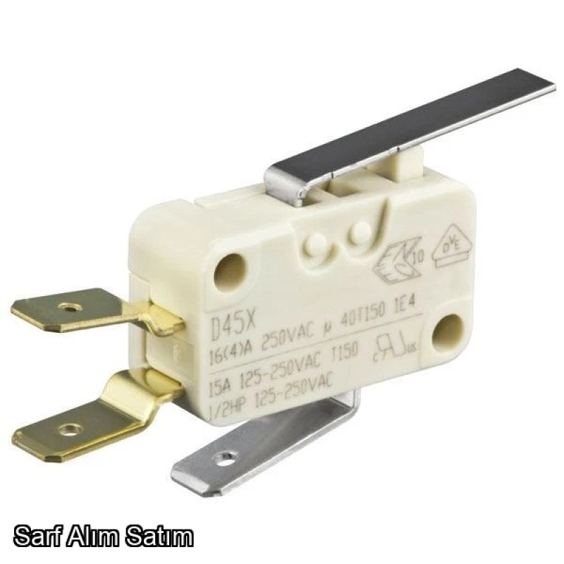 Cherry 16A Microswitch  D45x mikroşalter Beyaz